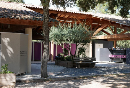 sanitaires camping