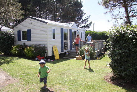 une belle photo de mobilhome