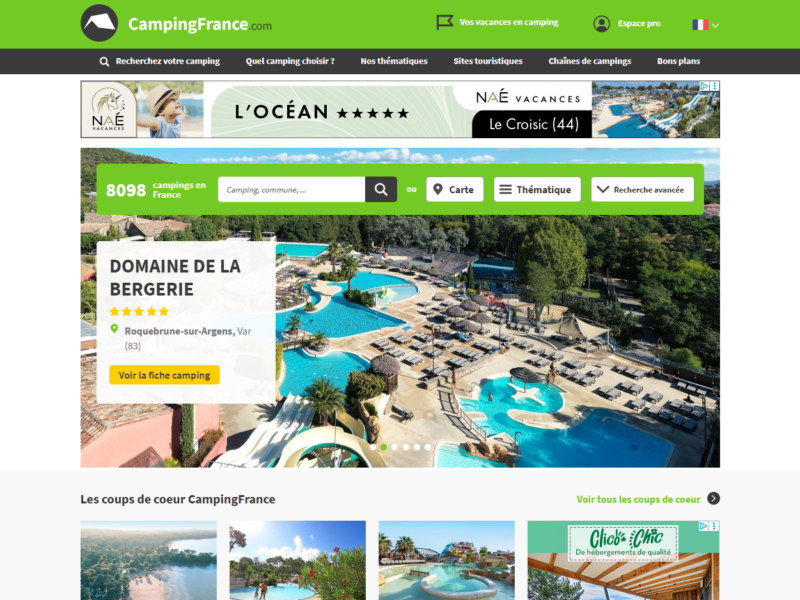 site campingfrance.com